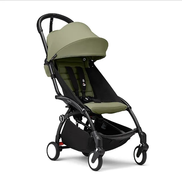 BABY ZEN YOYO バシネット オリーブ STOKKE Stokke - Lightweight Stroller - YOYO3 - Olive On Black