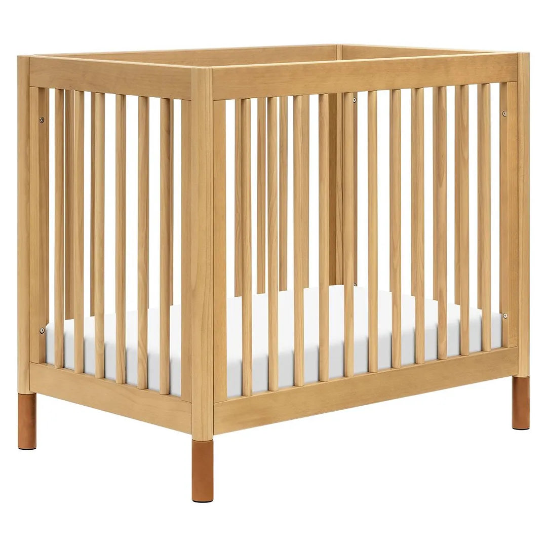 Million Dollar Baby Convertible Mini Crib and Twin Bed - Honey – REBEL