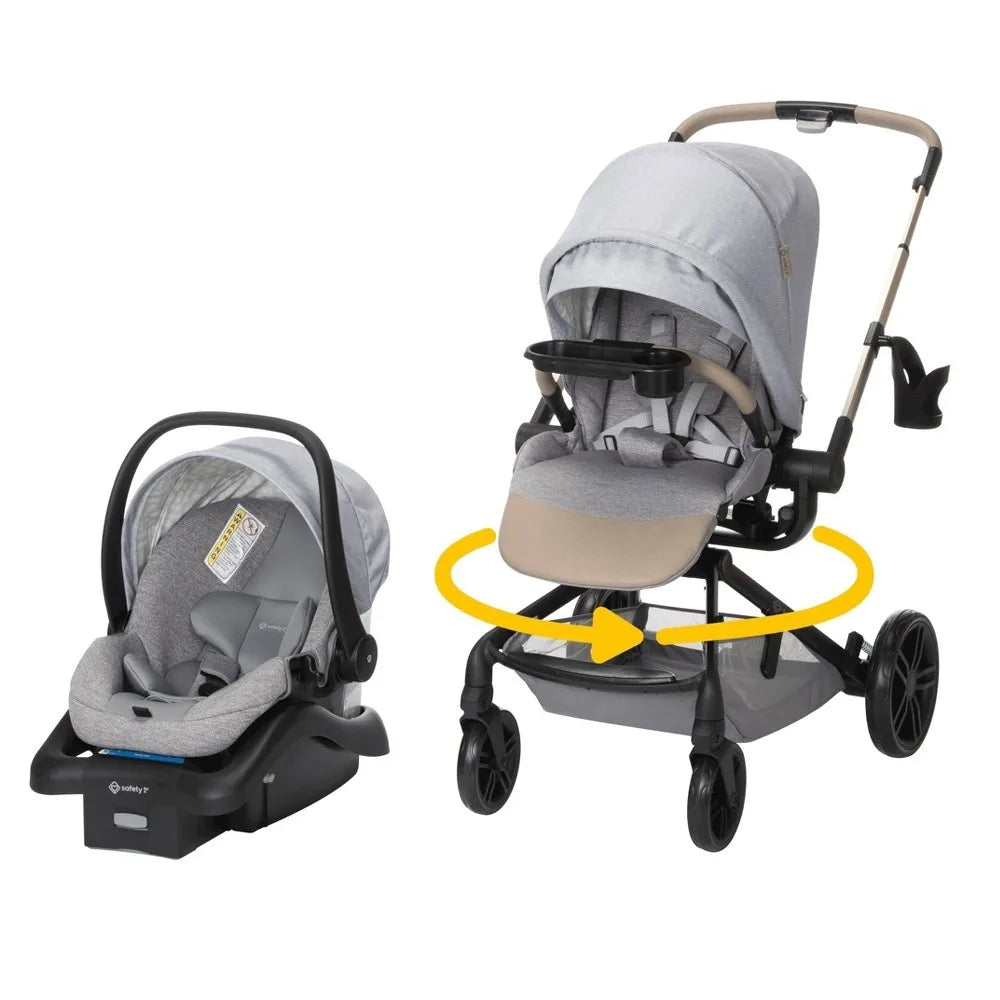 monbebe 360 rotating modular travel system stroller Safety 1st 360 Rotating Modular Travel System
