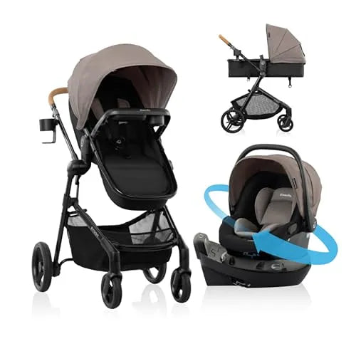 Evenflo Pivot NXT Travel System w/ Revolve180 LiteMax NXT Infant