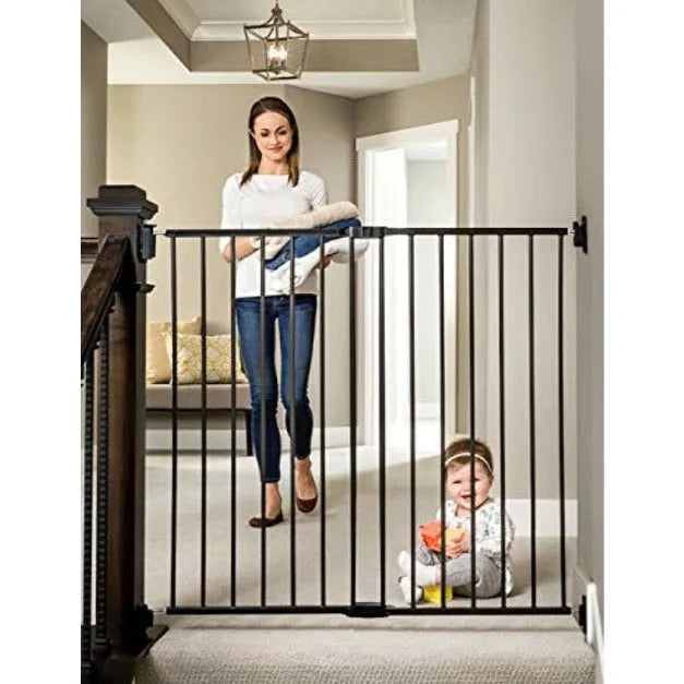 evenflo top of stairs extra tall gate Regalo Extra Tall Top of Stair Safety Gate