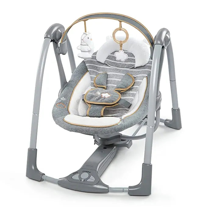 Ingenuity Swing N Go Portable Swing - Bella Teddy – REBEL