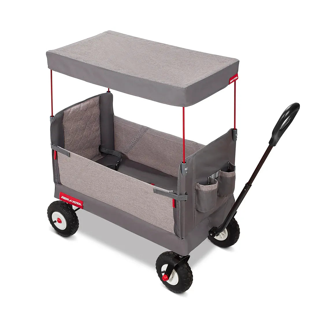 Radio Flyer Limited Edition Folding Sport Wagon with Canopy - City