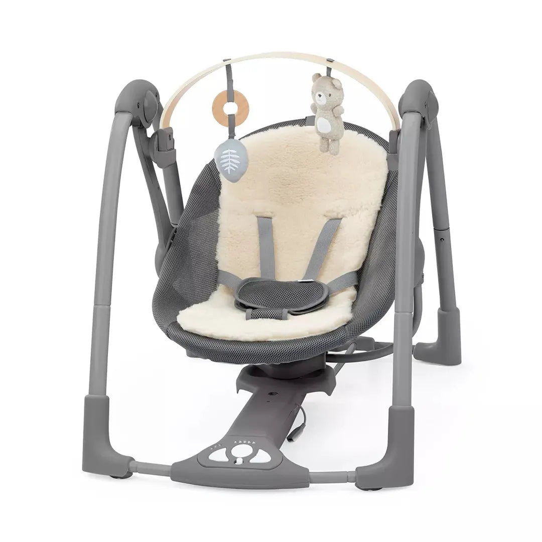 Ingenuity Every Season Swing 'n Go Portable Swing (Grey - Wesley)