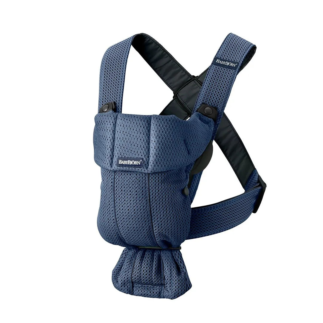 BabyBjörn Baby Carrier Mini Navy Blue 3D Mesh – REBEL