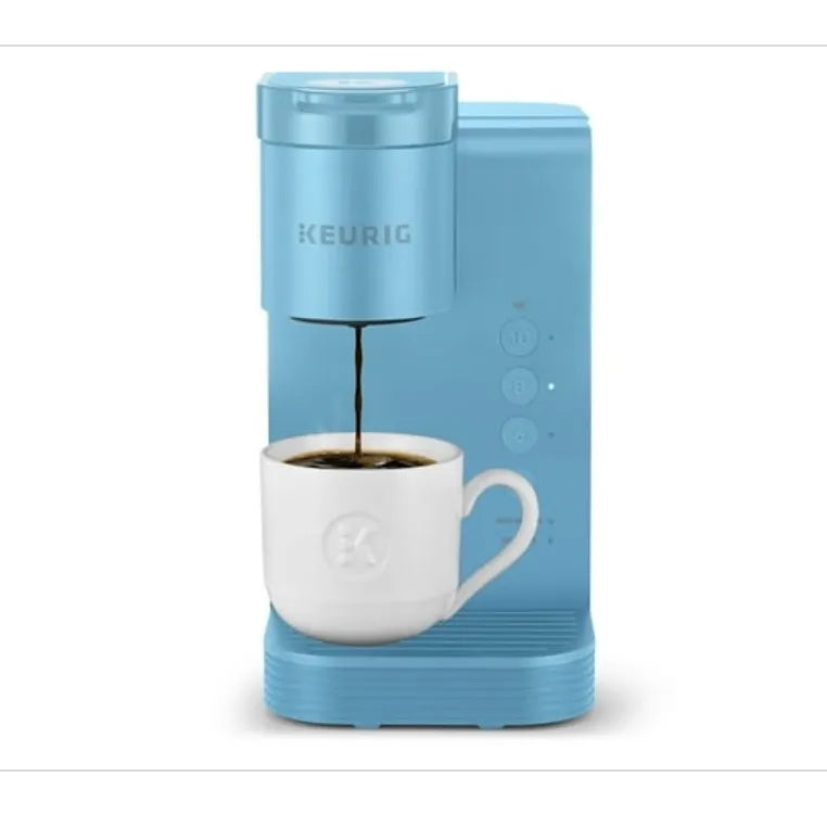 Keurig K-Express Essentials Sky Blue Single-Serve K-Cup Pod Coffee Maker –  REBEL