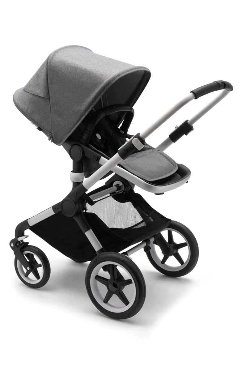 bugaboo fox grey melange cognac Bugaboo Fox 2 Classic Complete All-Terrain Stroller