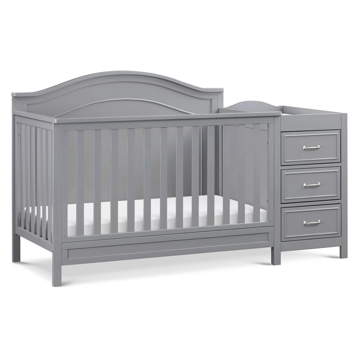 DaVinci Charlie 4-in-1 Convertible Crib & Changer - Gray – REBEL