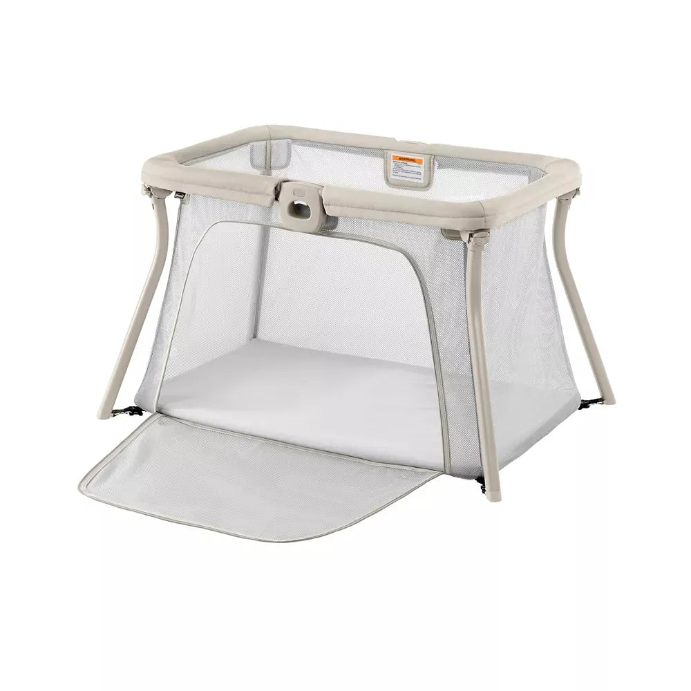 イタリア製 Chicco ヴィンテージ アヒル ライドオン 布張り ベビートイ Chicco Alfa Lite Lightweight Travel Playard - Dove – REBEL