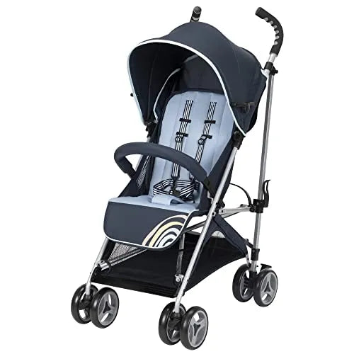 simple baby stroller Cosco Simple Fold Compact Stroller, Folds with one Hand and Stands on its own, Rainbow (See Description) – REBEL