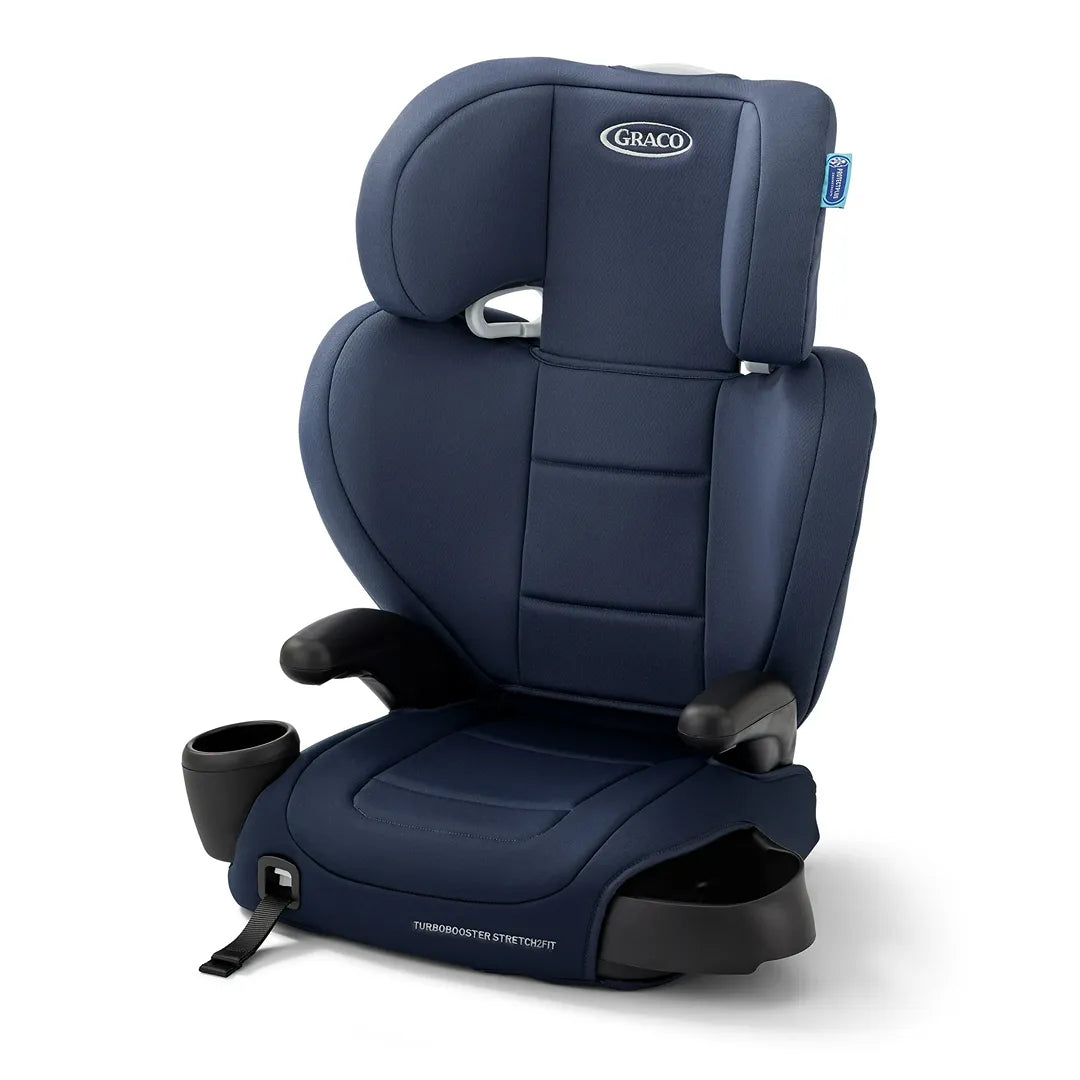 TurboBooster Stretch2Fit Booster Car Seat Mariner