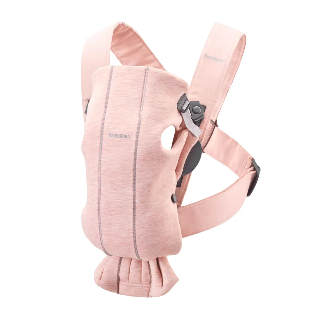 BabyBjörn Baby Carrier Mini - Light Pink 3D Jersey – REBEL
