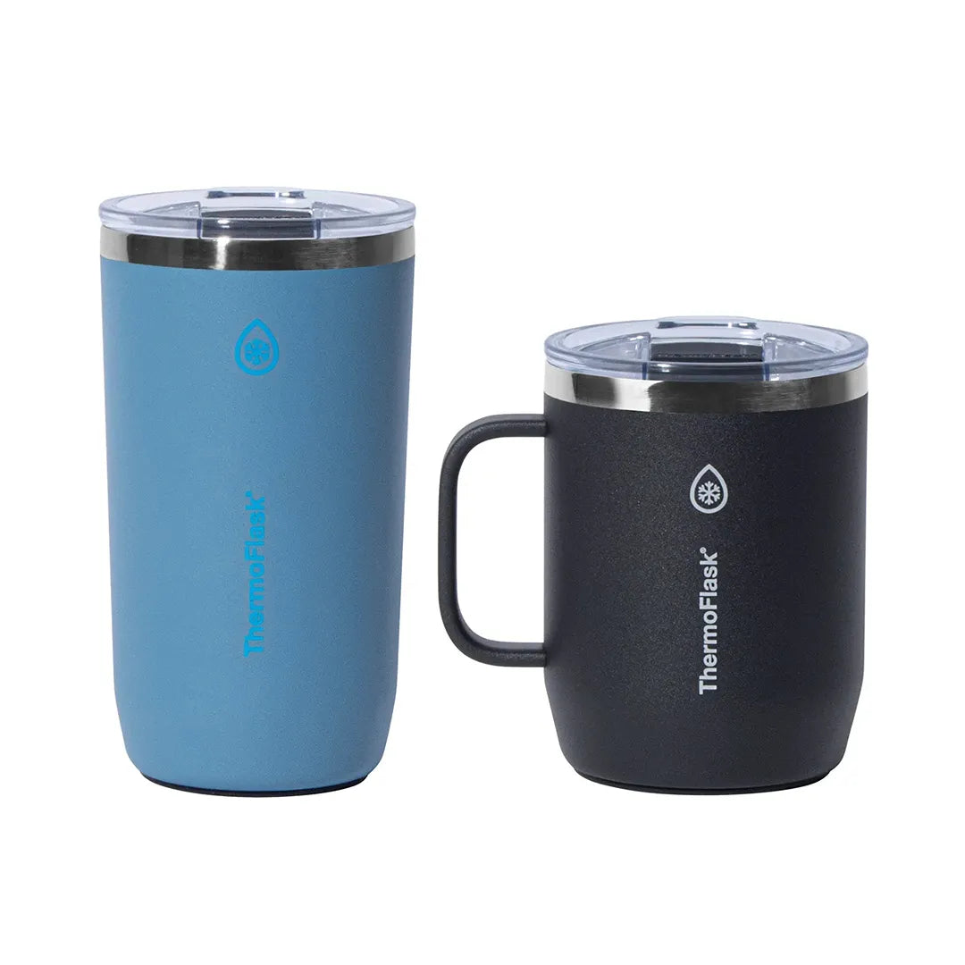 Thermoflask Stainless Steel Insulated Coffee Mug Set, 2-pack – REBEL