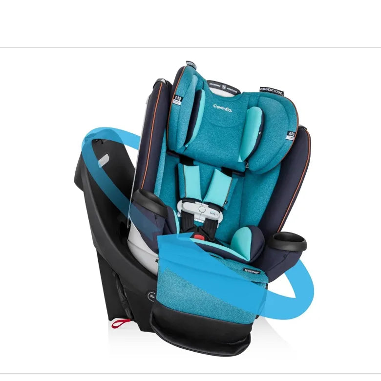Evenflo Gold Revolve 360 Extend All-in-One Rotating Convertible Car Seat  with SensorSafe