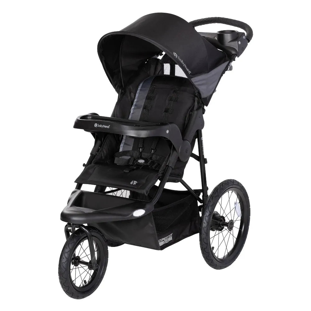 baby trend range lx jogging stroller Baby Trend Expedition Plus Jogger with LED Safety Light