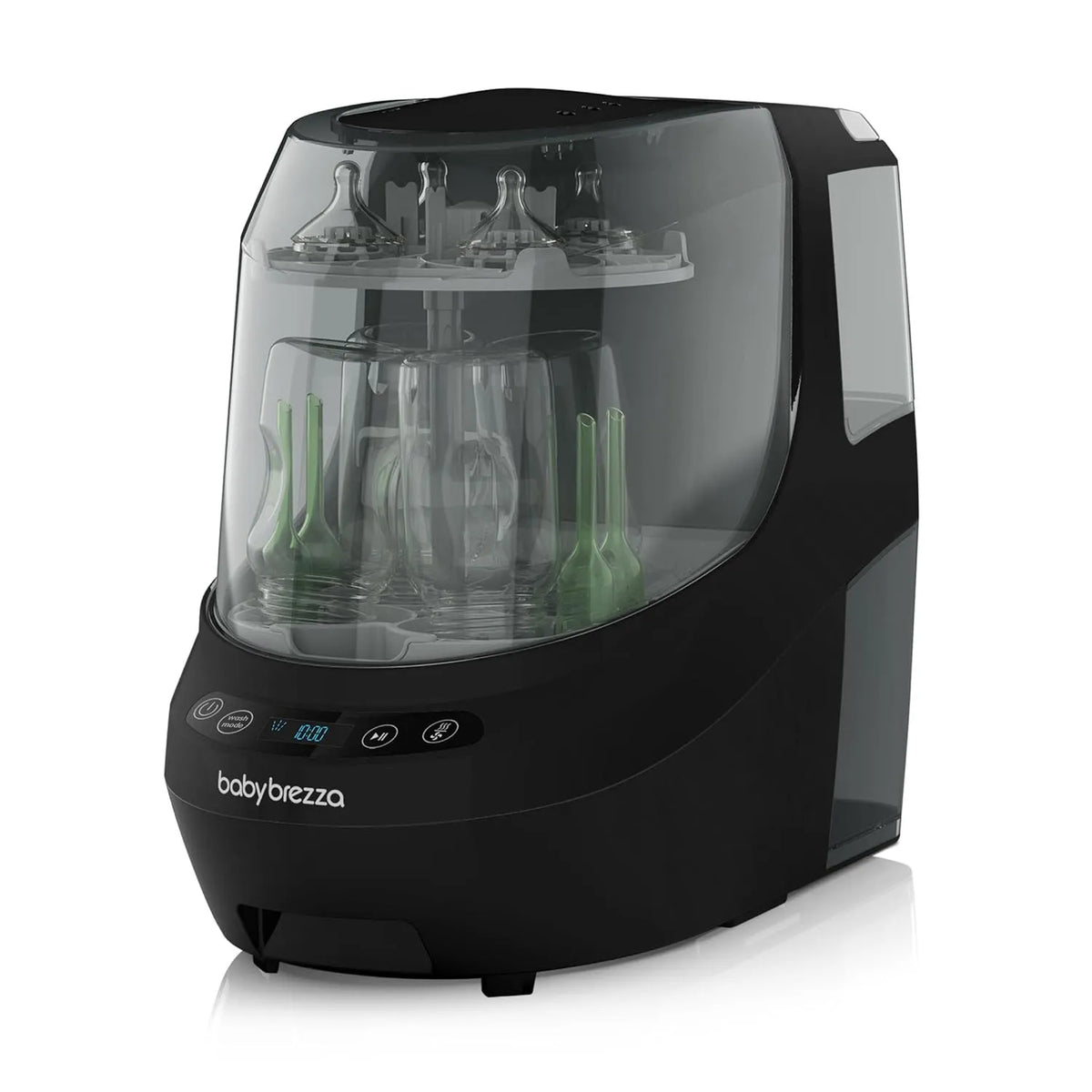 Baby Brezza - Baby Bottle Washer, Sterilizer & Dryer - Black - REBEL