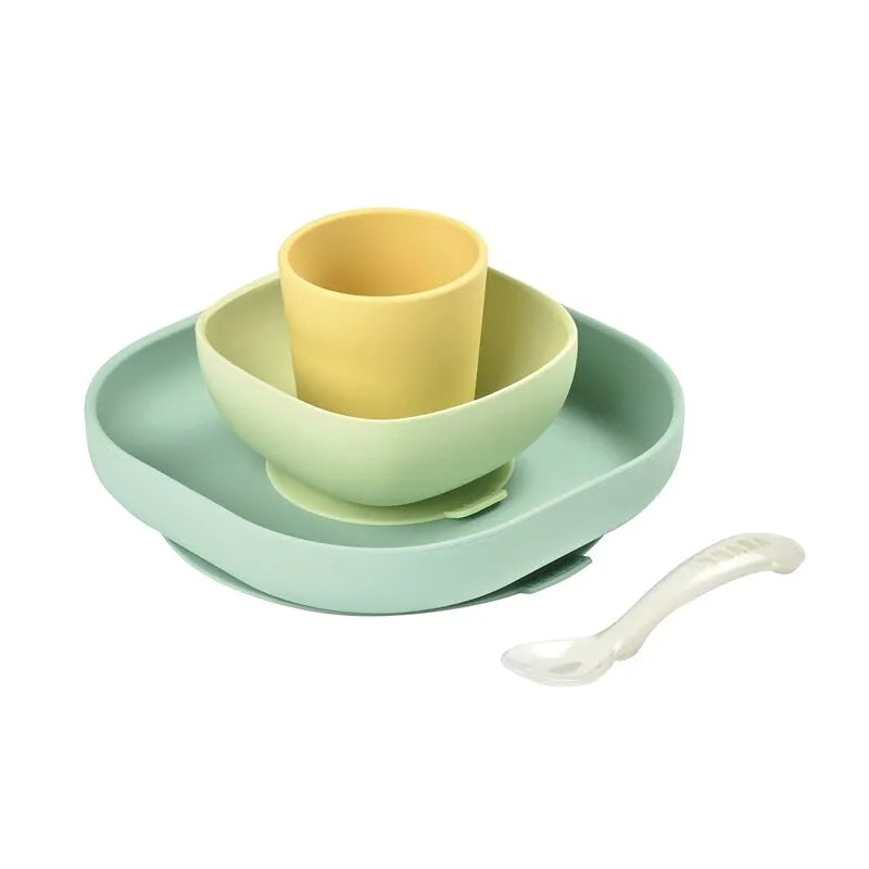 Silicone Dinner Set - Pink