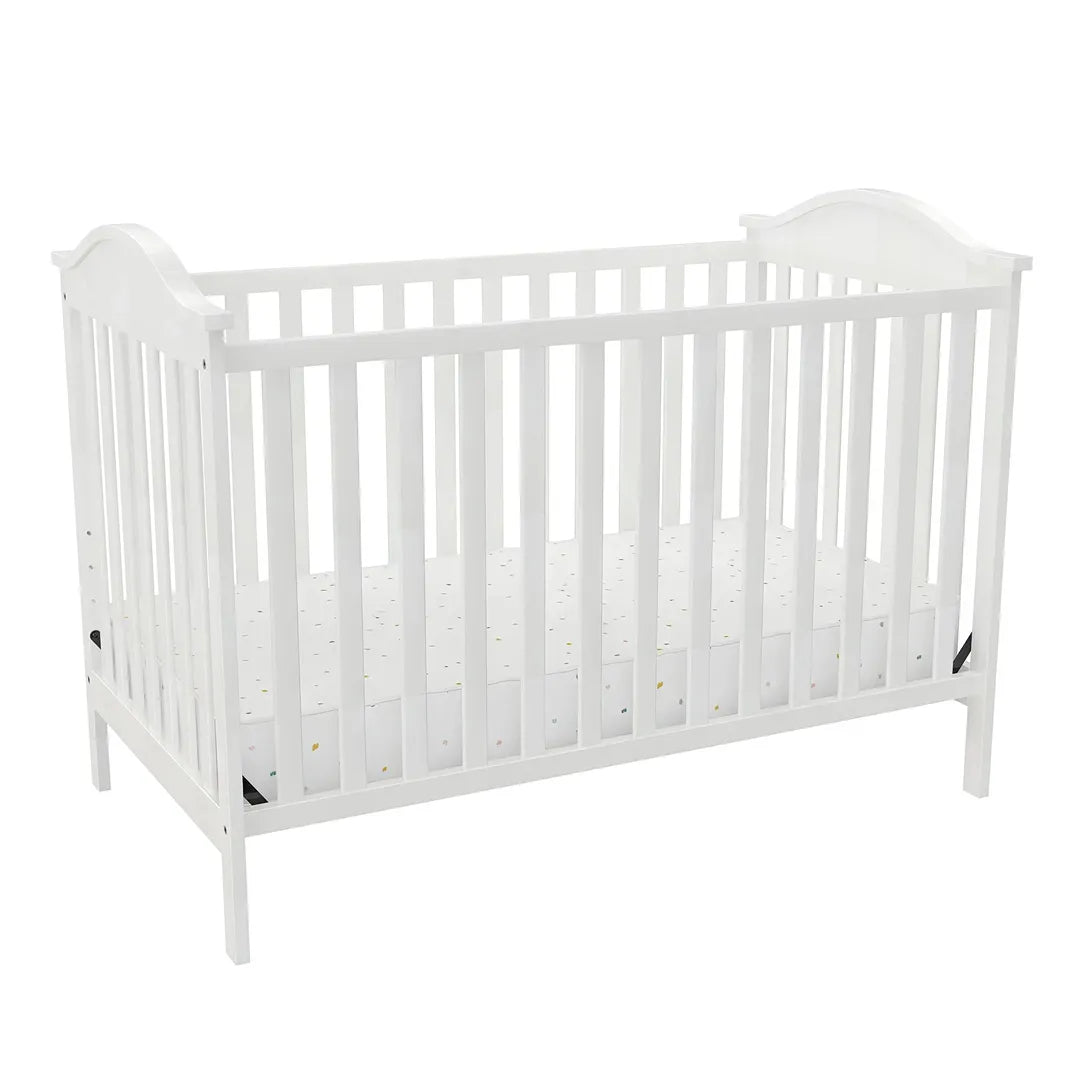 Adele 3-in-1 Convertible Crib White – REBEL - Main Image