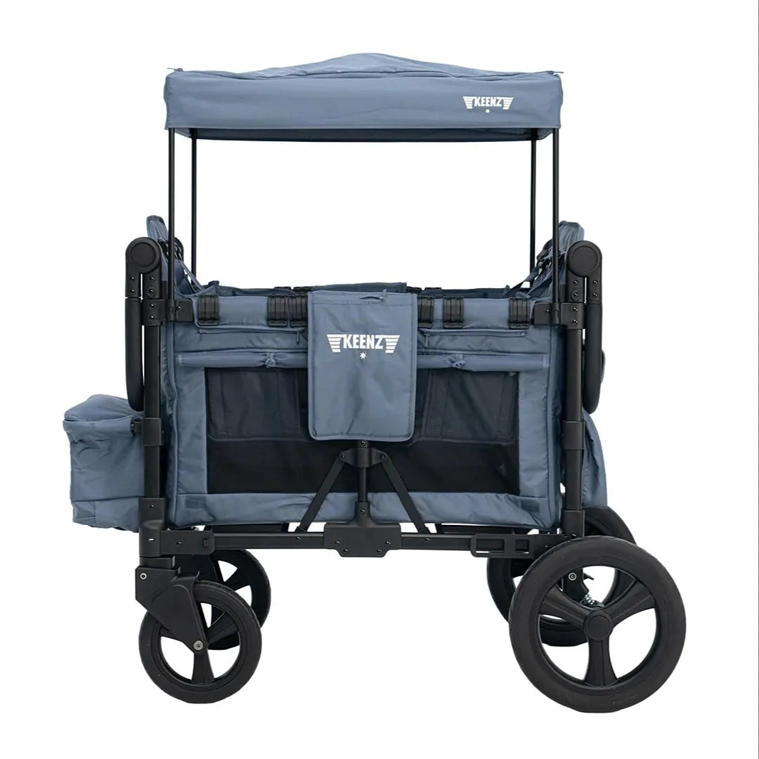 Keenz Moov Stroller Wagon 4-Passenger - Blue  REBEL