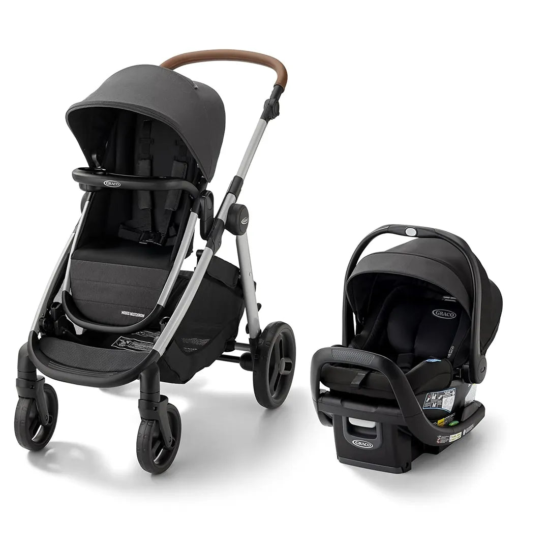 graco literider stroller with car seat Graco Modes Nest2Grow DLX Travel System 2-in-1 Stroller & Infant Car Seat Combo