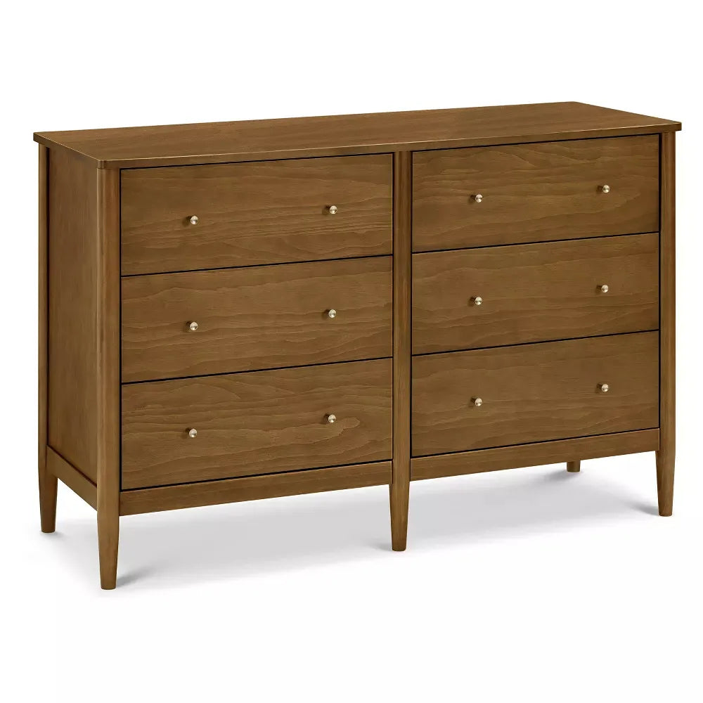 Davinci Frem 6-Drawer Dresser - Walnut  REBEL