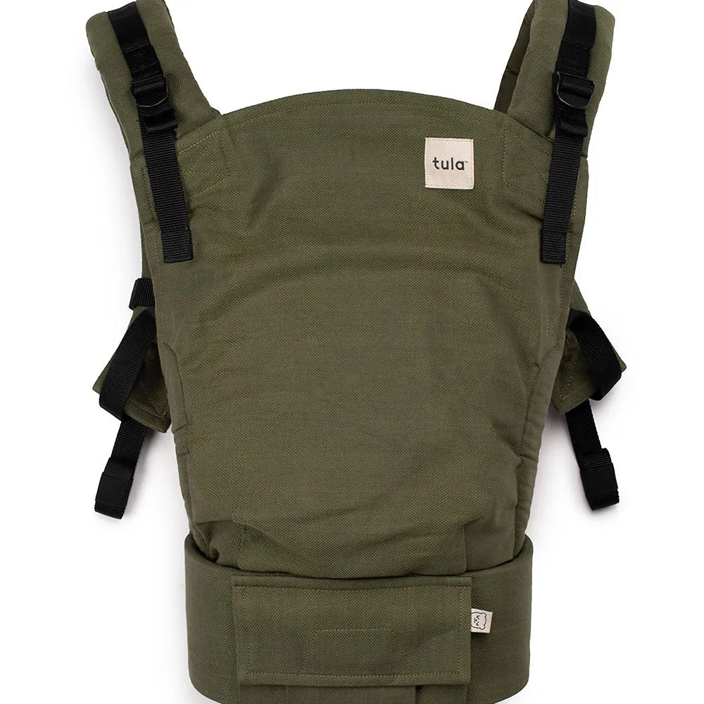 ergobaby carrier olive green Tula Signature Handwoven Free-to-Grow Baby Carrier