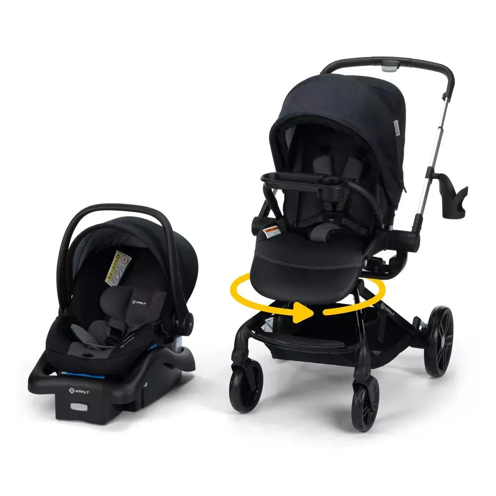 safety 1st rebel ii jogging stroller Safety 1st Turn and Go 360° Rotating Modular Travel System