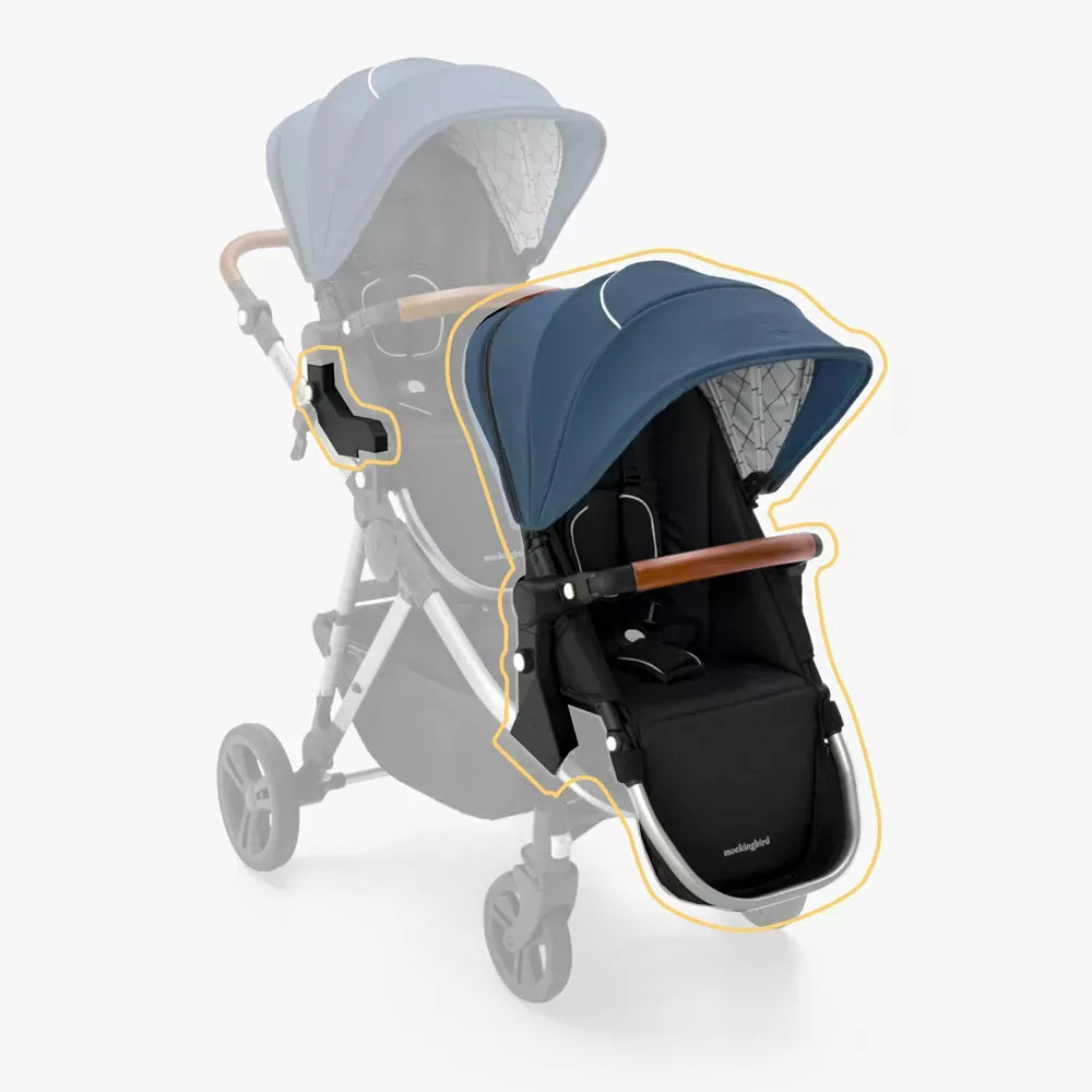 mockingbird double stroller rain cover Mockingbird 2nd Seat Kit 2.0