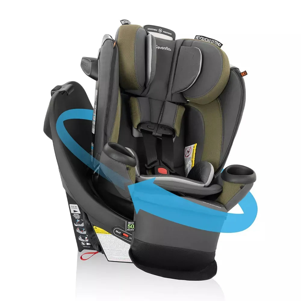 Revolve360 Extend All-in-One Rotational Car Seat with Quick Clean