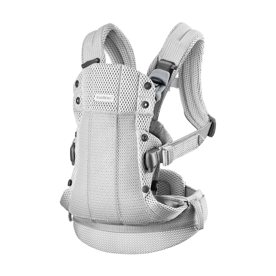 BabyBjörn Baby Carrier Harmony Silver 3D Mesh – REBEL