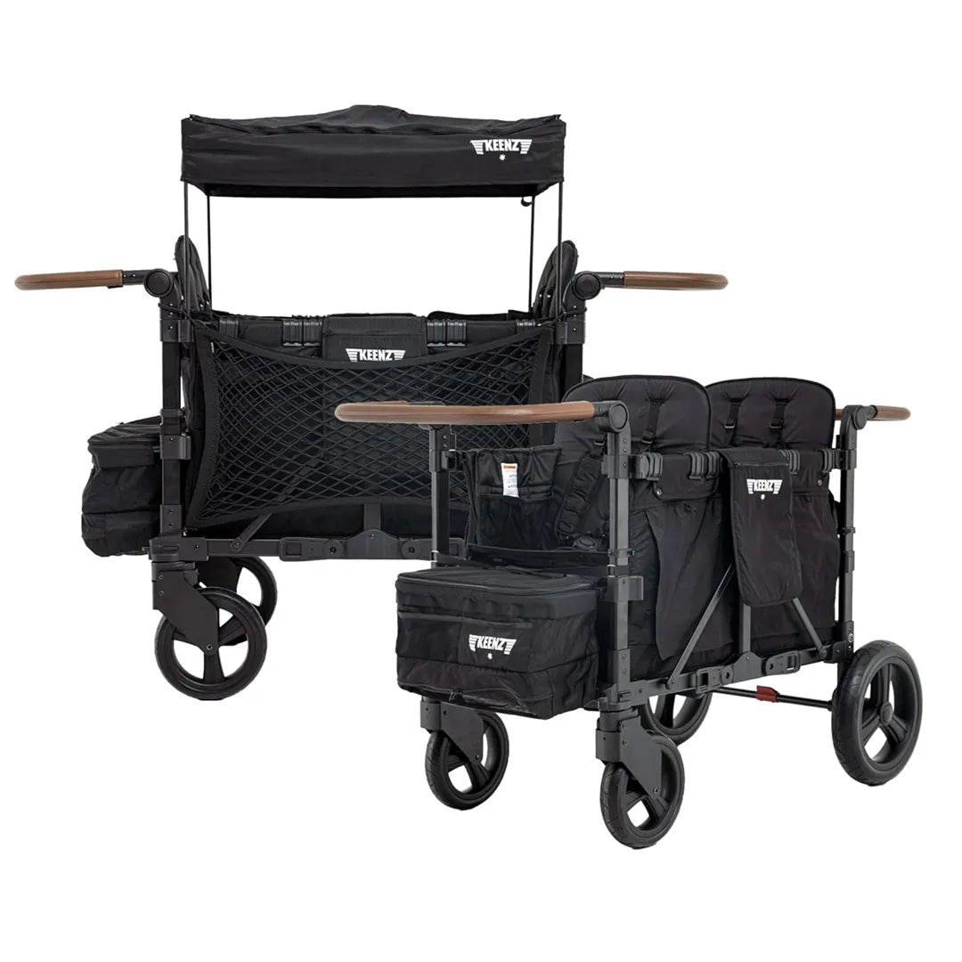 keenz 7s stroller wagon black Keenz XC EVO - Luxury 2 Passenger Stroller Wagon