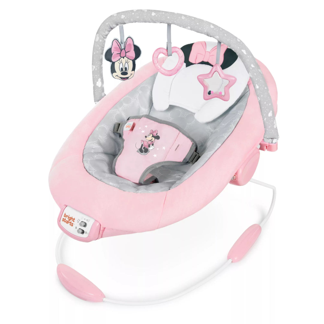maxi cosi minnie mouse DISNEY Minnie Mouse Rosy Skies Bouncer Infant Seat – REBEL
