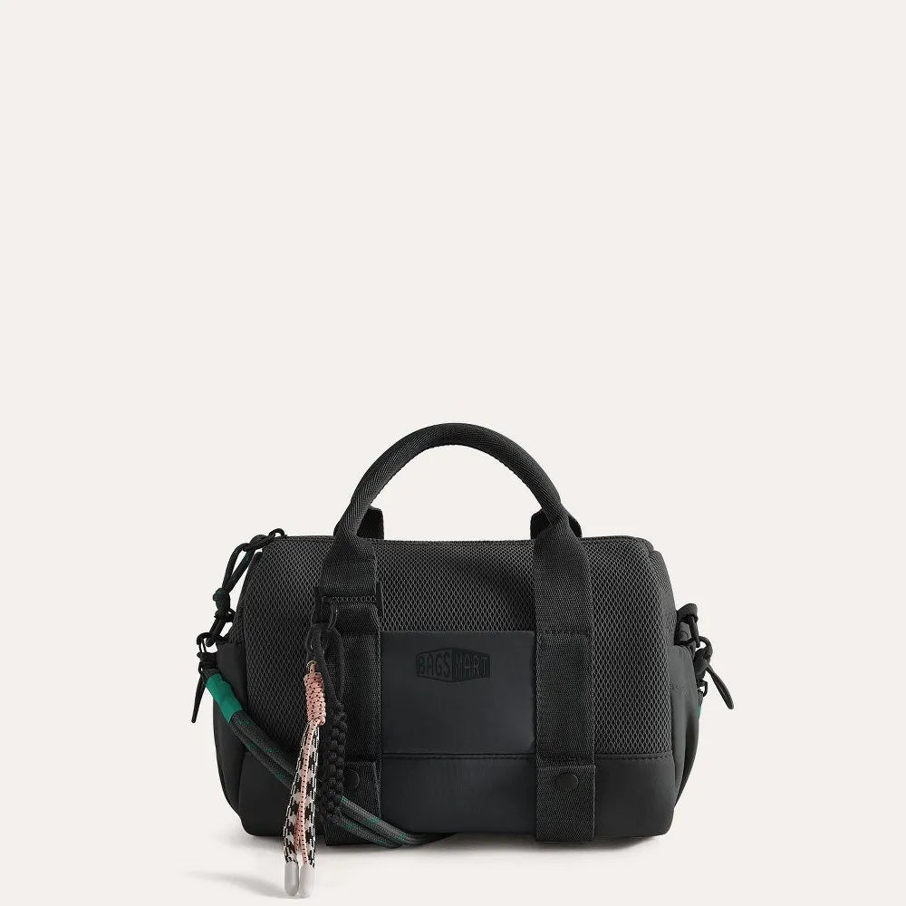 Bagsmart Unstructured REIKI 5.5L Miniature Gym Duffel Bag - Black