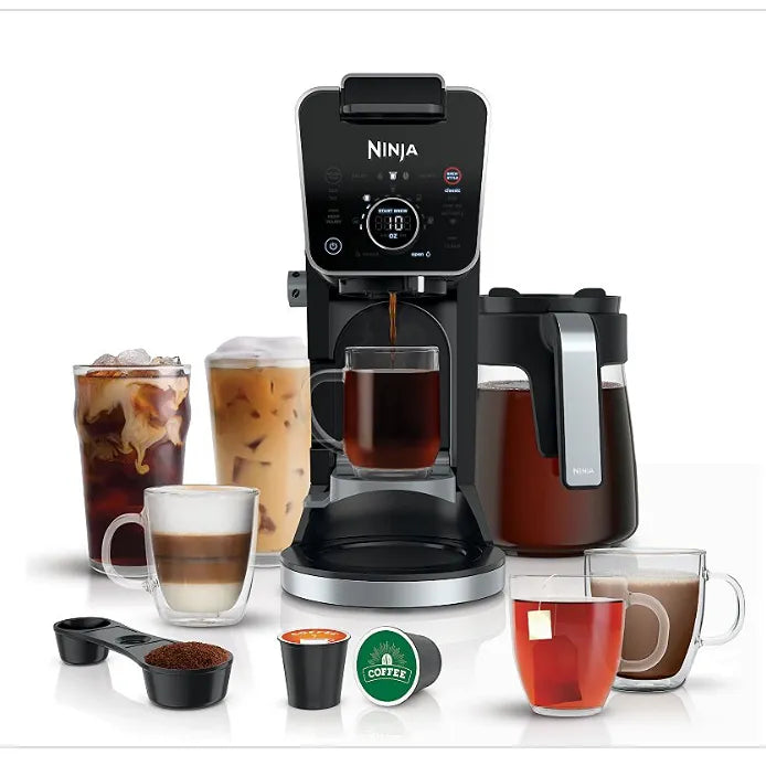Shark 12-Cup Drip Coffee Maker with Glass Carafe – REBEL