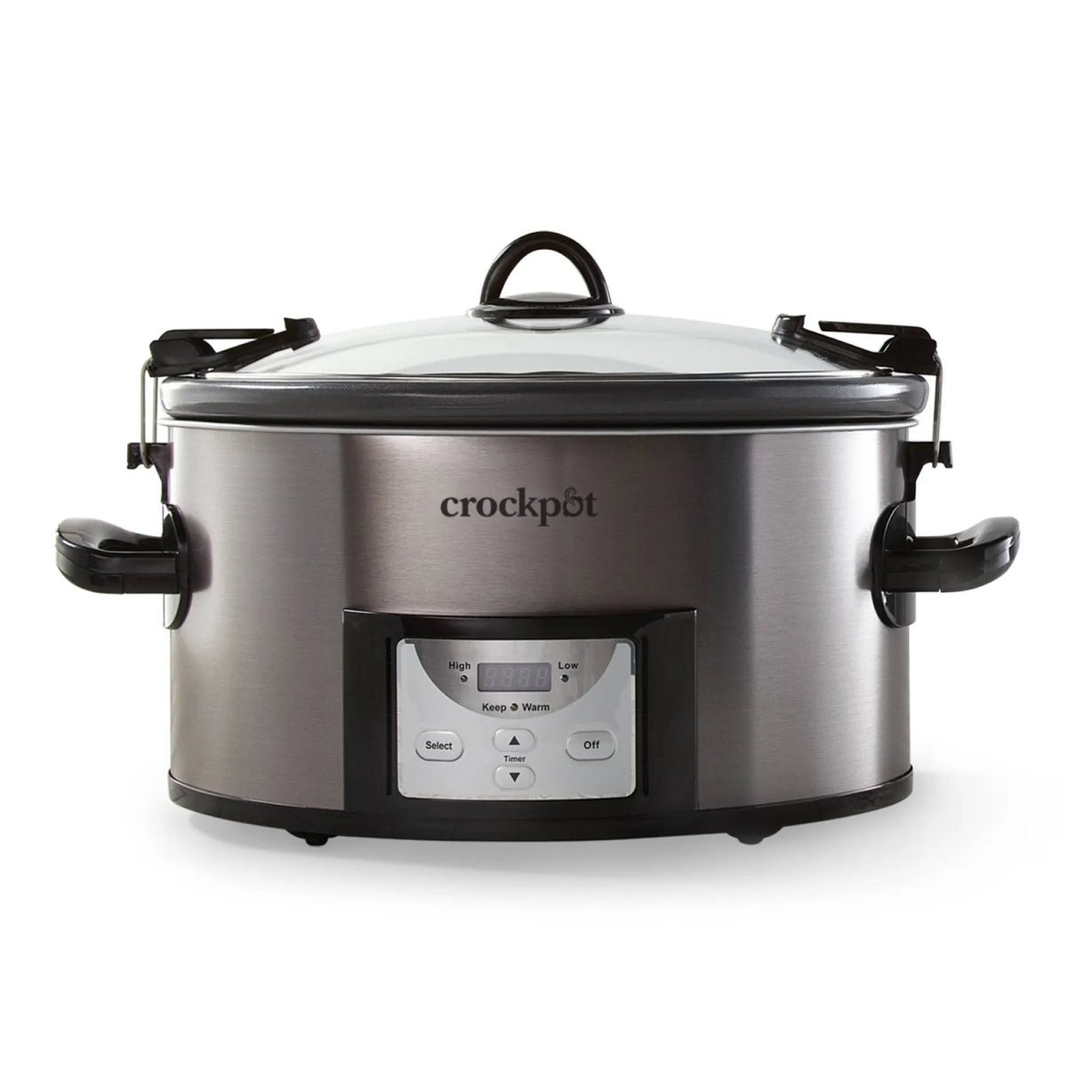Crock-Pot - Slow Cooker - 7qt Cook & Carry - Black - REBEL