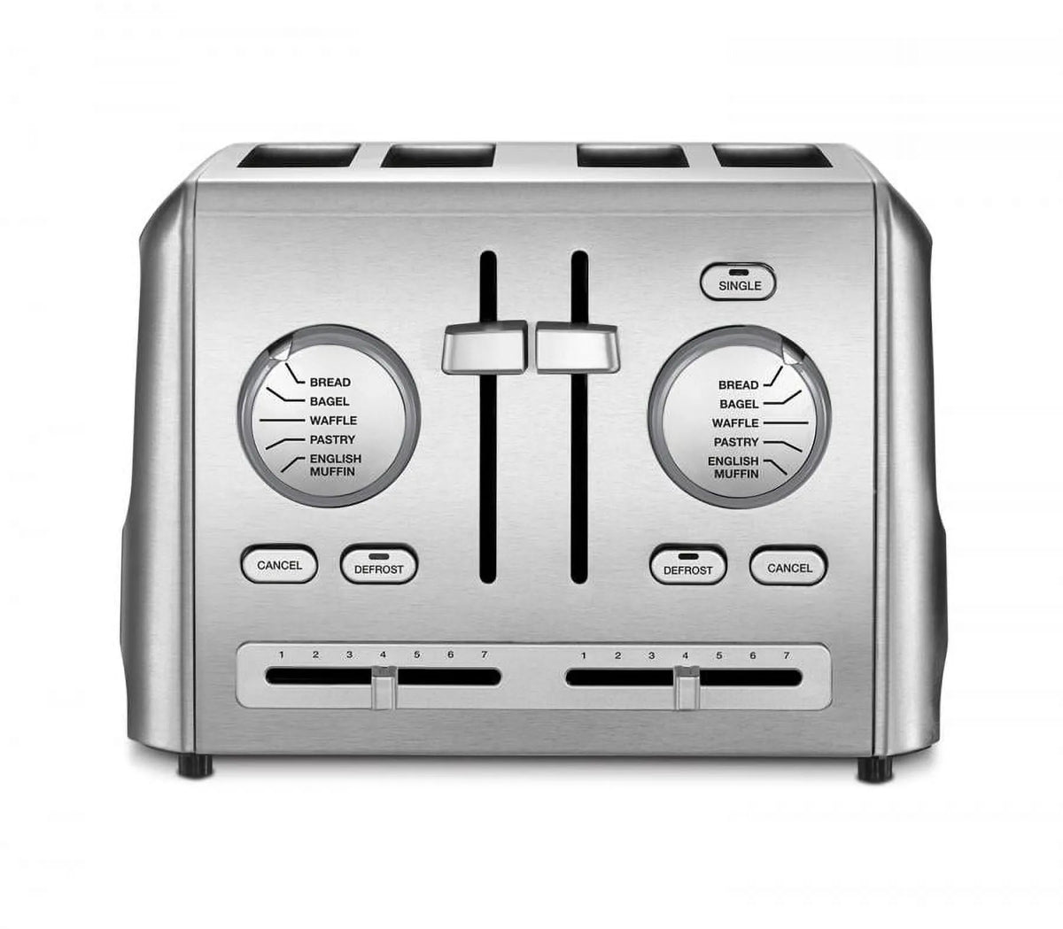 Cuisinart 4-Slice Custom Select Toaster - Silver – REBEL