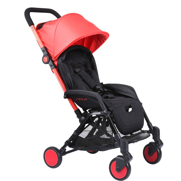 pali sei.9 compact travel stroller Pali Sei.9 Classic Stroller in Toronto Red