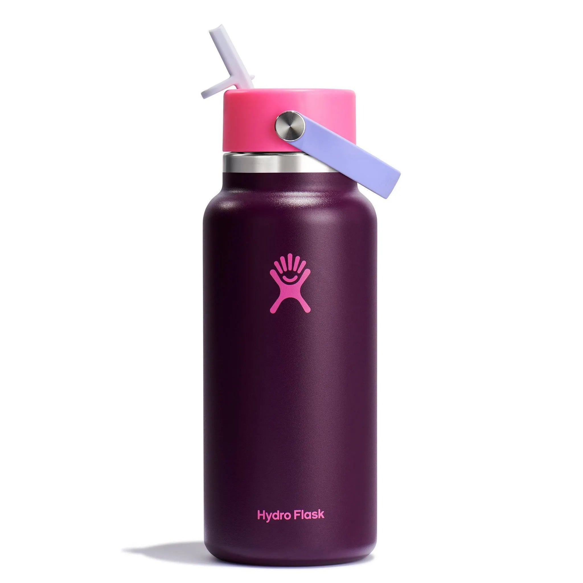 32 oz sage hydro flask Hydro Flask 32oz Wide Mouth Flex Straw Water Bottle Sugar Plum – REBEL