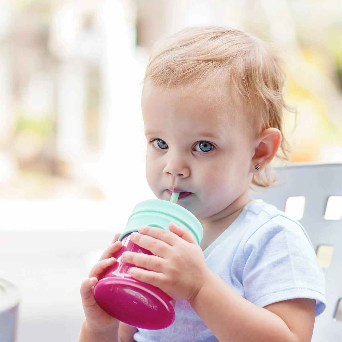 Boon Silicone Straw Sippy Cup Lids - Green – REBEL