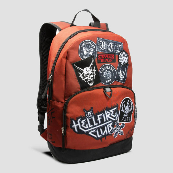 hellfire club jansport backpack Stranger Things Kids' 22.9L Slayers Drop Shot Weight Fiblink Bent Butt Fishing Color:Cobalt Blue (571)