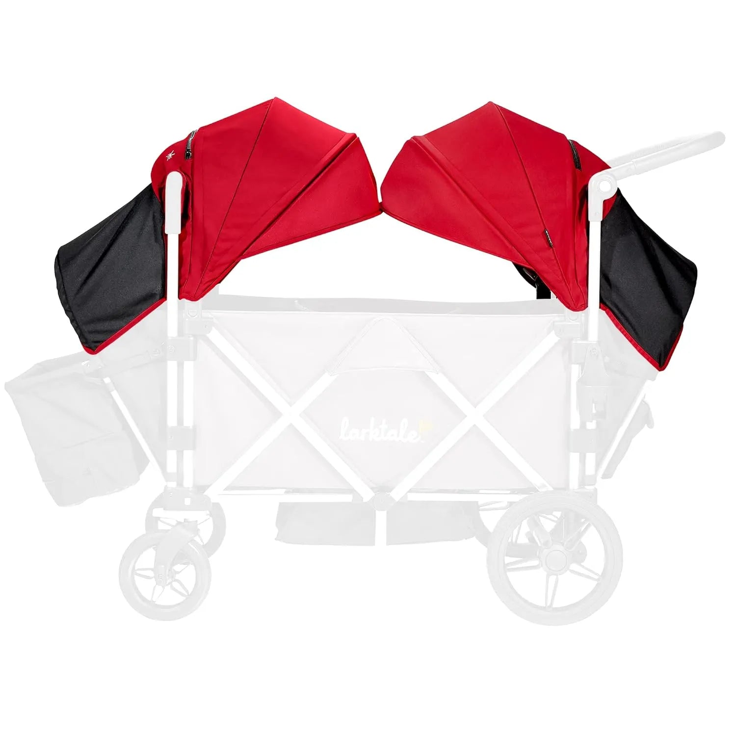 larktale caravan stroller wagon chassis Larktale Caravan Stroller Wagon Canopy Set of 2