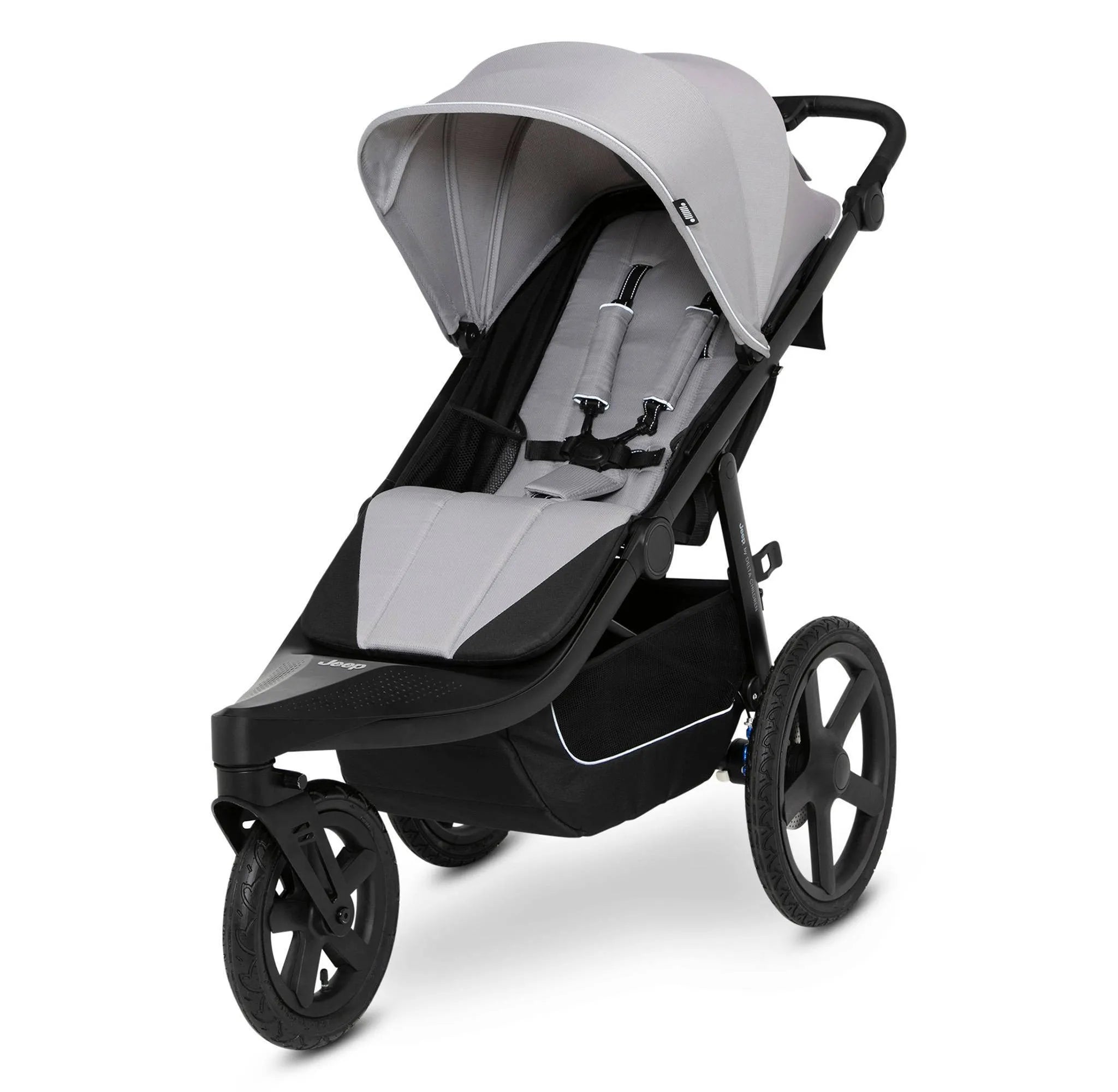Jeep PowerGlyde Pro Jogging Stroller by Delta Children - Soft Gray