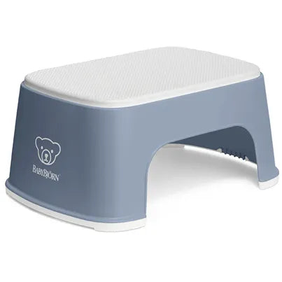 BabyBjörn Step Stool - Deep Blue/White – REBEL