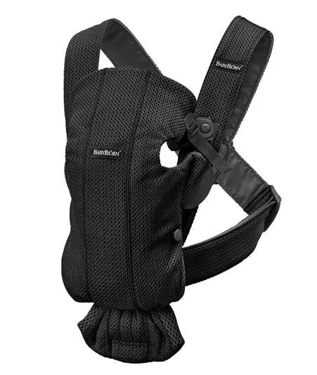 1000円値下げ！Mainly 3DBABY CARRIER チャコールブラック BabyBjörn - Baby Carrier - Mini - Black - REBEL