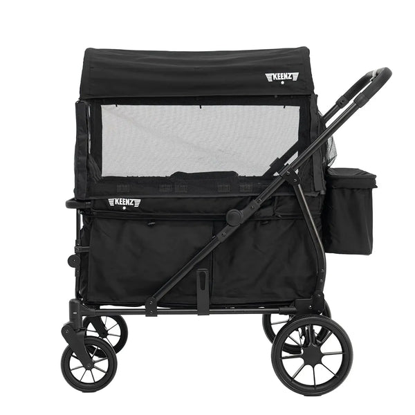 Keenz Viva Stroller Wagon 4-Passenger - Black – REBEL