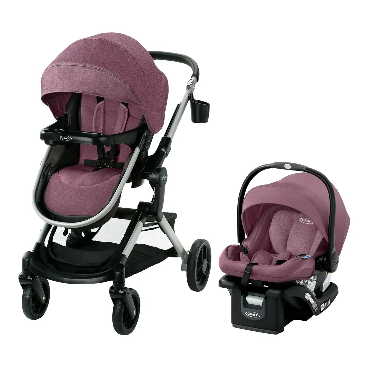 purple britax travel system Graco Modes Nest Travel System