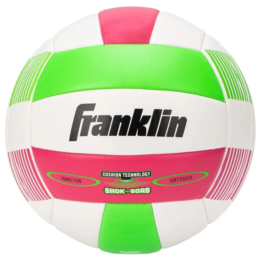 Franklin Sports Super Soft Spike Volleyball - Lime/Pink – REBEL