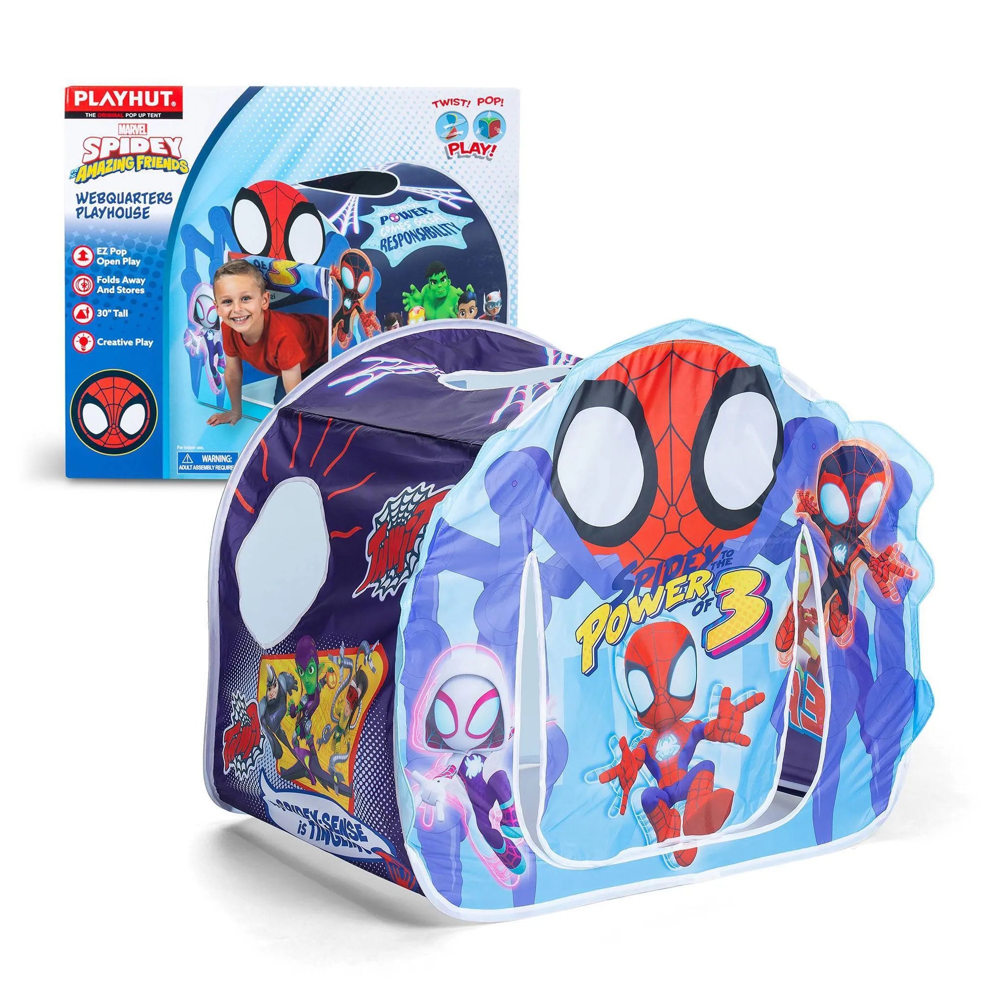 spiderman tent Marvel Playhouse Tent