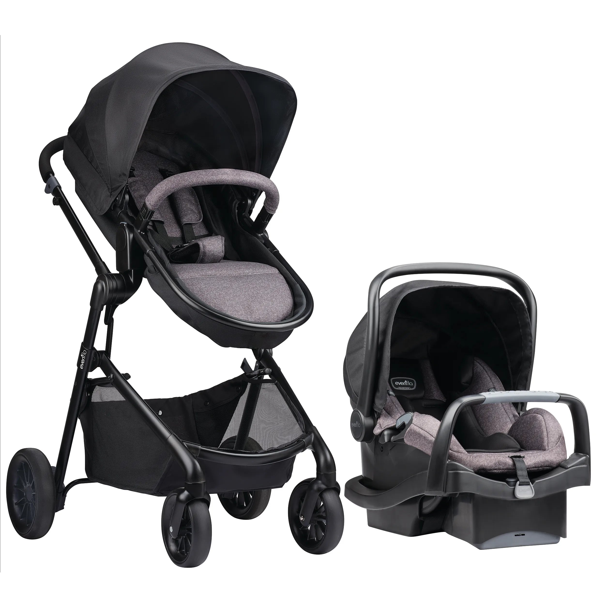 Infant Car Seat Pivot Xpand Stroller Evenflo Pivot Modular Evenflo