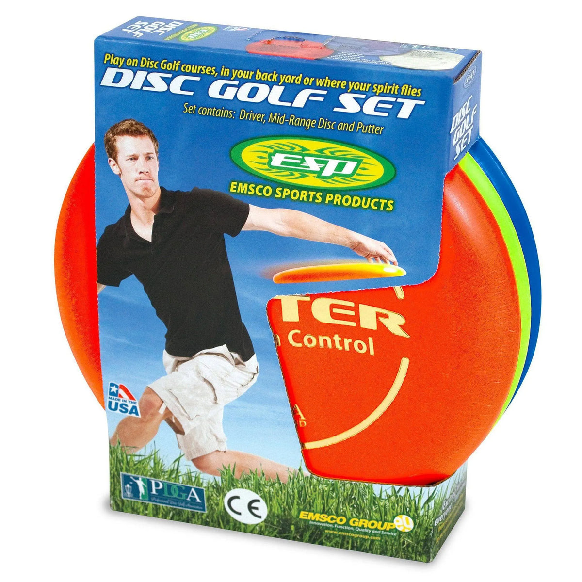 Emsco Disc Golf Set - 3 Disc Set – REBEL